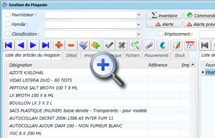 ManageMaint : Magasin des pièces détachées